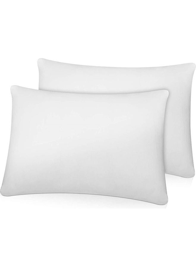 Hotel Linen Klub 600gm Hollow Siliconized Kids Pillow 1Pc Cotton White 40x60cm  - Image 5