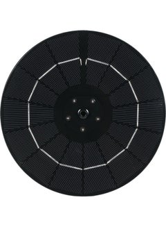 Decdeal 3.8W 190MM Diameter Solar Powered Energy Water Pump With Auto Color Changing Light Black 21.00x6.00x20.00cm  - Image 5