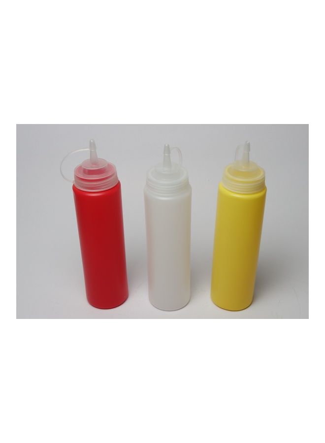 طقم موزع عصارة مكون من 3 قطع متعدد الألوان