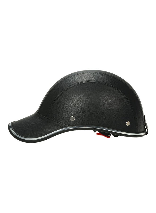 Generic Cap Style Half Face Motorcycle Helmet  - Image 2