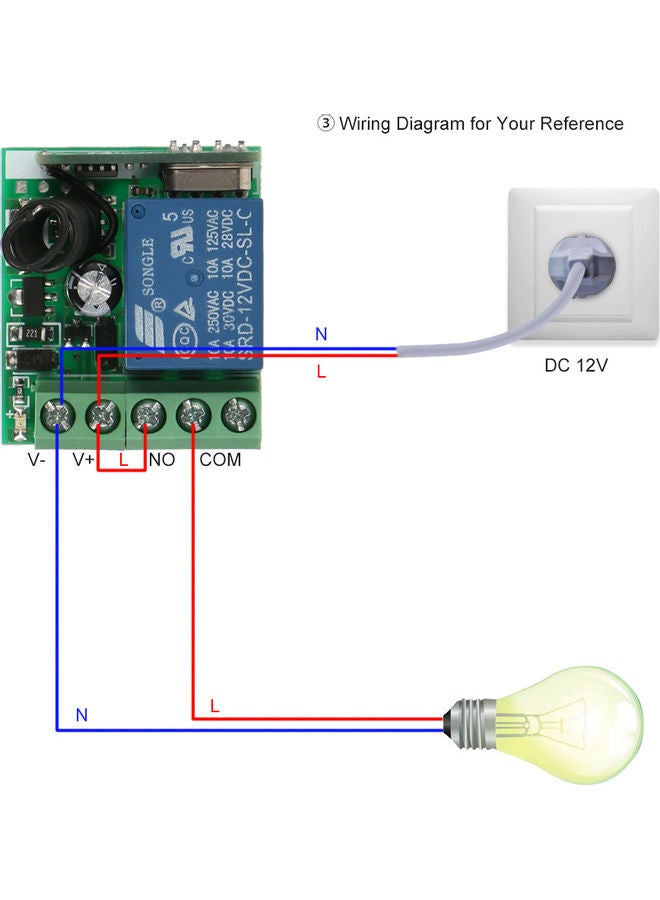 Generic Smart Home Remote Switch poly-544 Dark Green  - Image 3