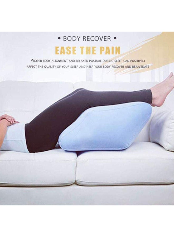 Portable Knee Cushion Pillow Light Blue  - Image 4
