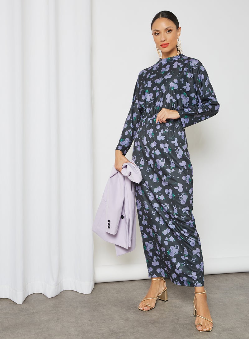 SIVVI for HANIYA Floral Print Co-ord Skirt Set Multicolour  - Image 1