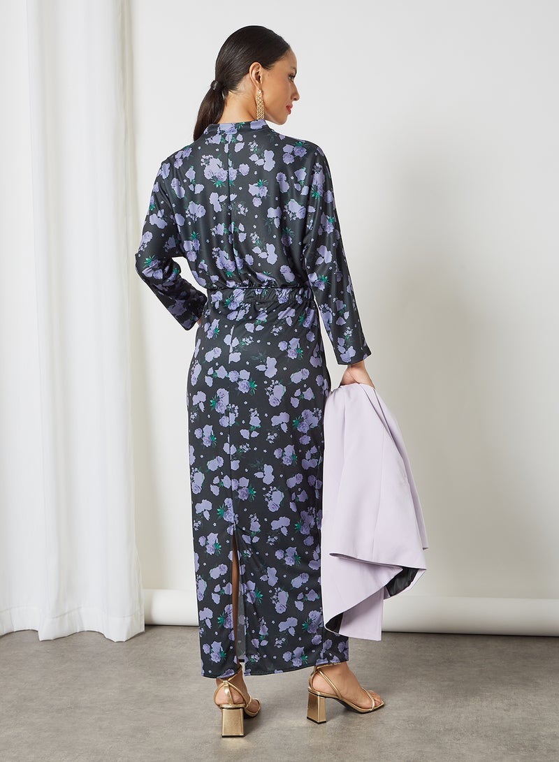 SIVVI for HANIYA Floral Print Co-ord Skirt Set Multicolour  - Image 2