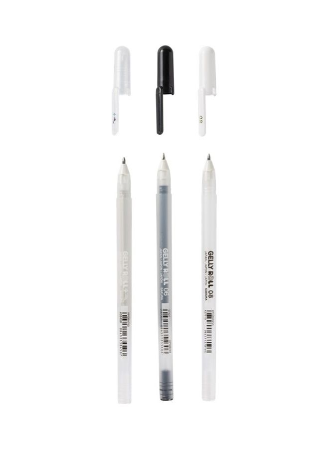 SAKURA - Set Of 3 Gelly Roll Pens Multicolour - Image 1