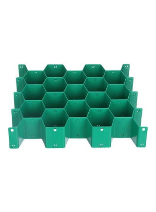 منظم أدراج من البلاستيك أخضر 6.5x35.5سم - v1623572963/N48127526A_1