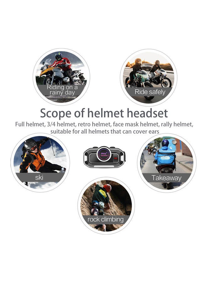 Generic Motorcycle Helmet Headset  - Image 3