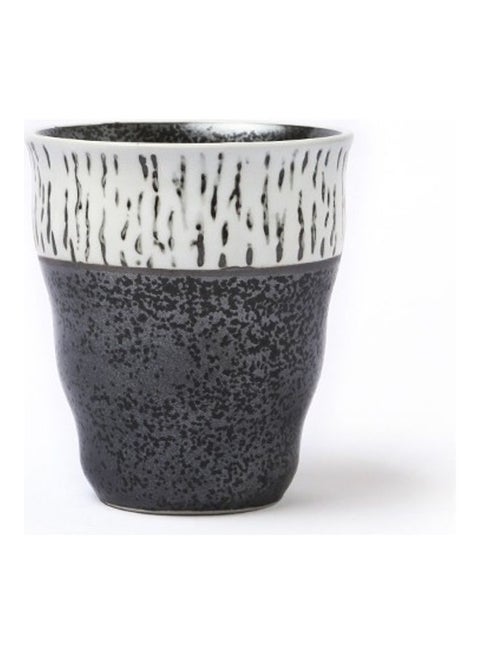 Ceramic Coffee Mug Grey/Black/White 200ml