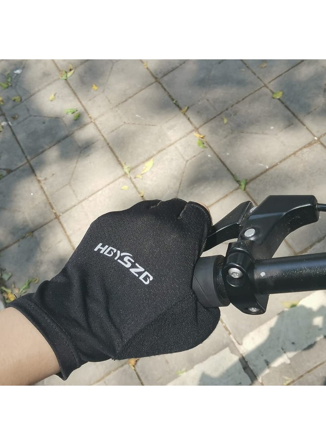 XiuWoo Pair Of Casual Protective Gloves Black  - Image 4