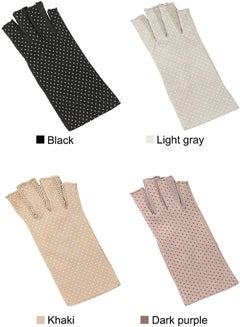 XiuWoo 4 Pair Casual Printed Gloves Multicolour  - Image 2