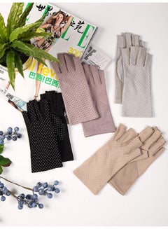 XiuWoo 4 Pair Casual Printed Gloves Multicolour  - Image 3