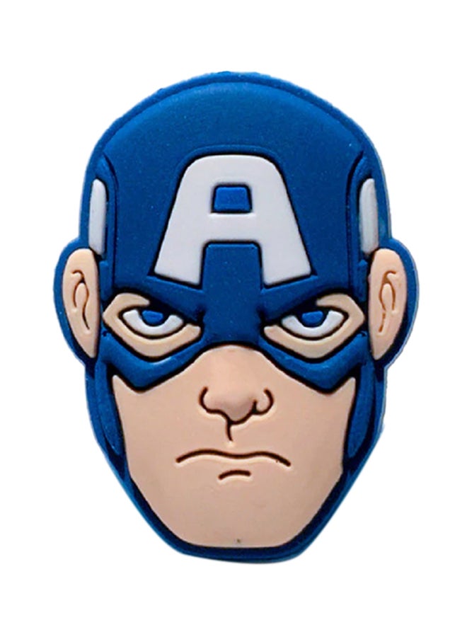Captain America Theme Crocs Shoes Charms - Image 1