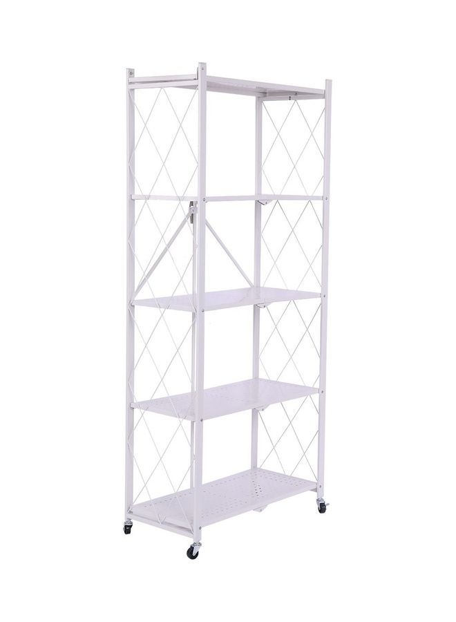 حامل مكون من 4 مستويات أبيض 162x11x39سم - Image 2