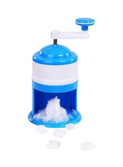 AIWANTO Household Handhold Manual Ice Crusher Blue/White 15.5x27cm  - Image 2