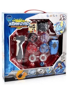Generic 4-Piece Beyblade Metal Fusion Fighting Gyro With Launcher  - Image 2