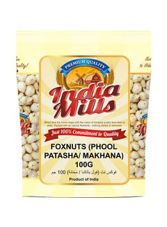 India Mills Foxnuts Phool Patasha Makhana 100grams  - Image 1