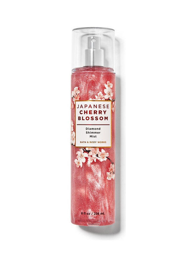 Bath & Body Works Japanese Cherry Blossom Diamond Shimmer Mist 236ml - Image 2