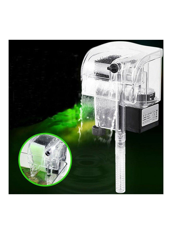 ZHIYANG Hang On Filter Oxygen Circulation Pump Clear/Black - Image 2