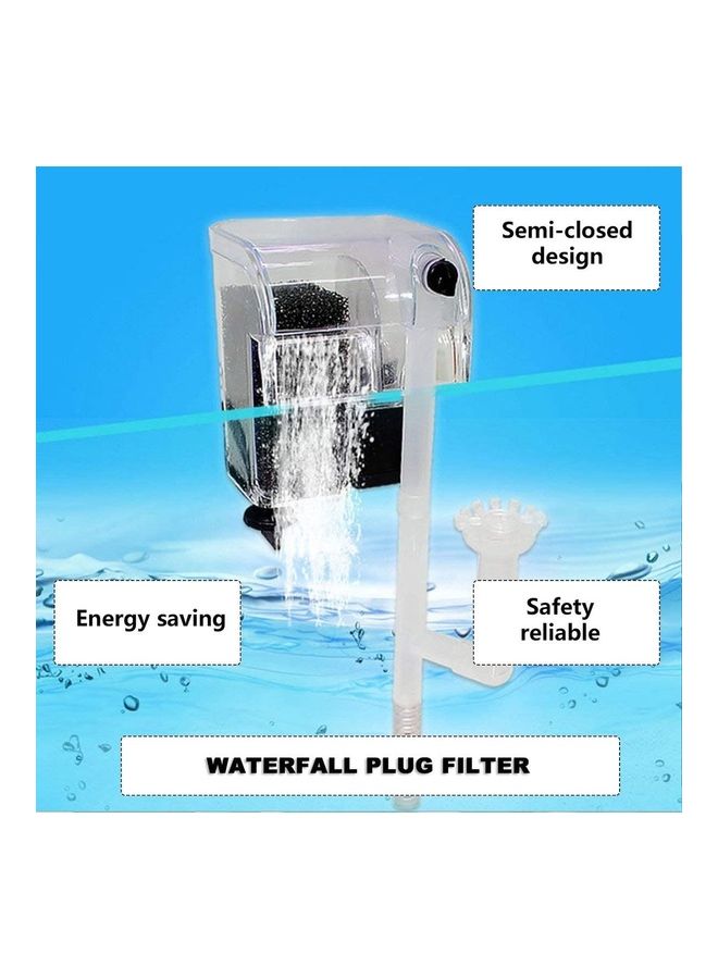 ZHIYANG Hang On Filter Oxygen Circulation Pump Clear/Black - Image 4