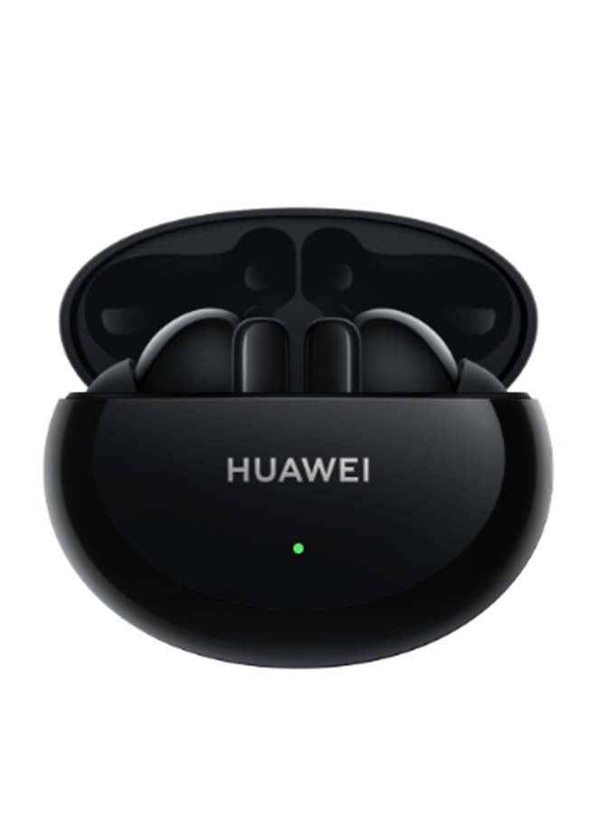 HUAWEI - FreeBuds 4i Wireless In-Ear Bluetooth Earbuds With Active Noise Cancellation Black - Image 1