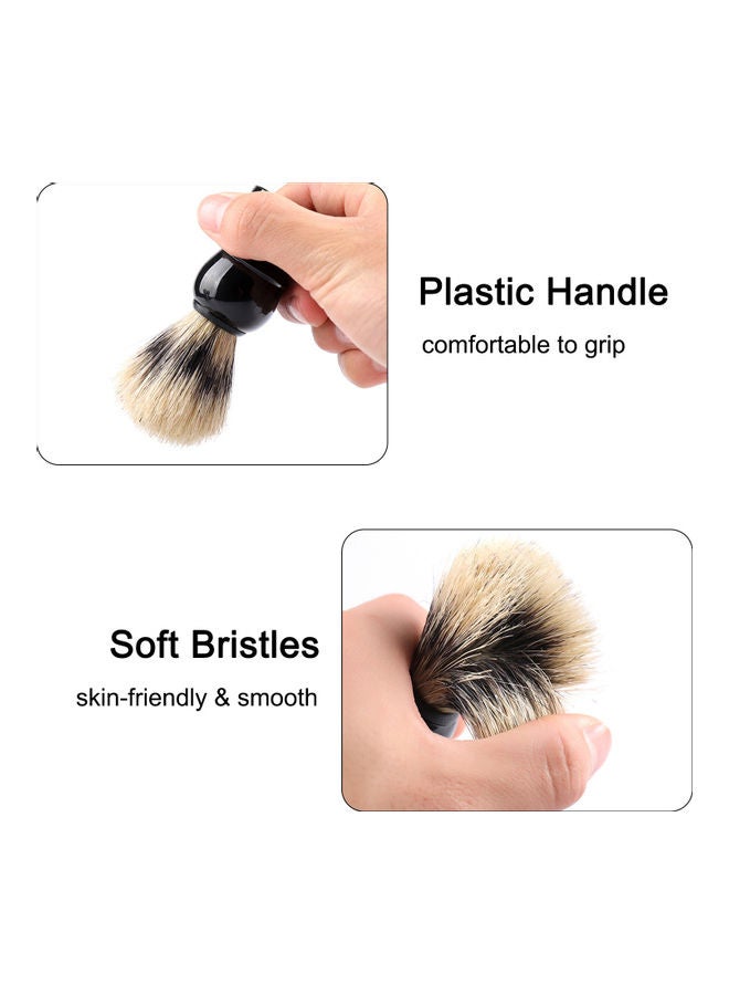 Beard Shaving Brush White - Image 2