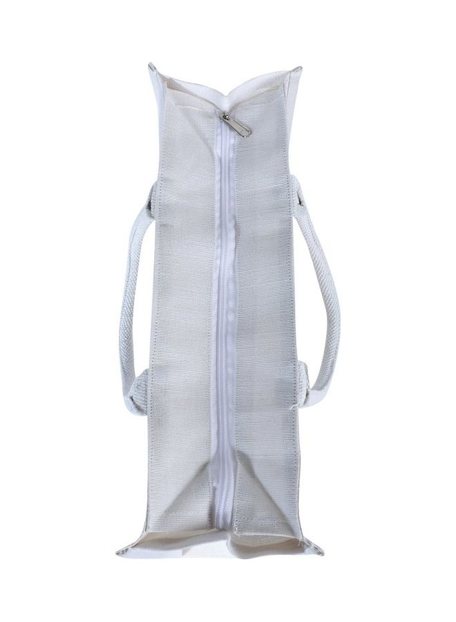 Green Bag Classic Casual Shopper Bag White - Image 3