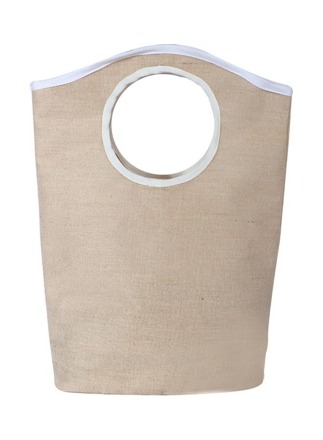 Green Bag Classic Casual Shopper Bag Beige - Image 1