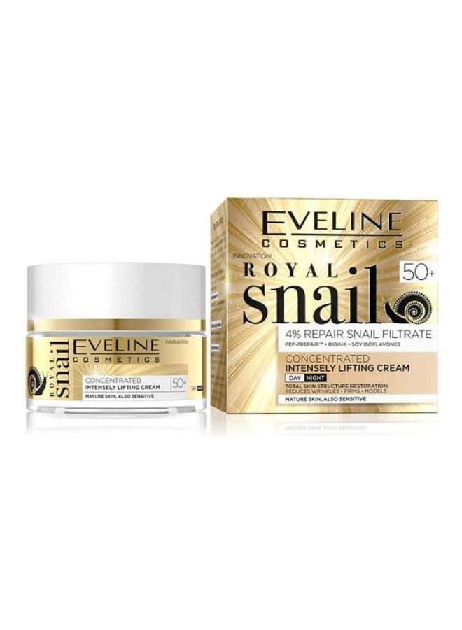 Eveline Royal Snail Concentrated Intensely Lifting D&N Cream 50+ 50ml 