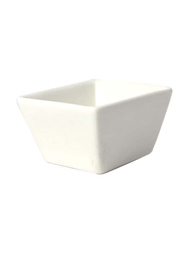 Squalo Serving Dish White 5.4x8.7x8.7cm - Image 2