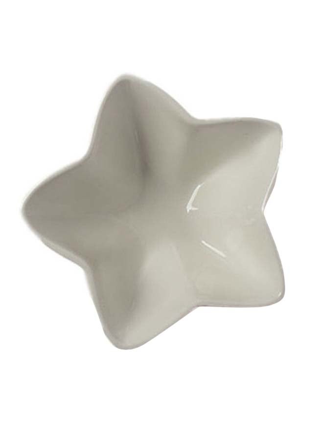 سكوالو طبق تقديم أبيض 15.5x15.5x6سم - Image 2