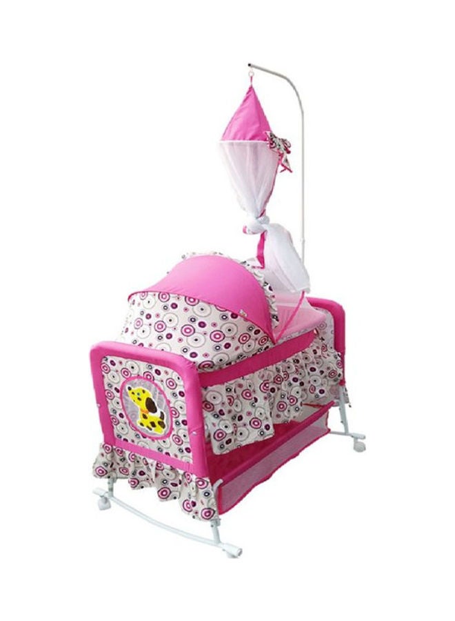 Baby love Cradle With Mosquito Net Baby Cot  - Image 1