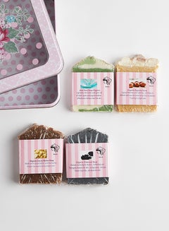 Neauty Pack Of 4 Different Soap pink 400grams  - Image 2