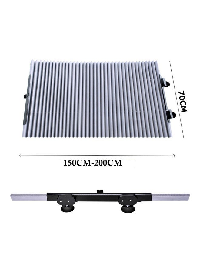 ZENHOME Universal Car Retractable Windshield Sun Shade - Image 2