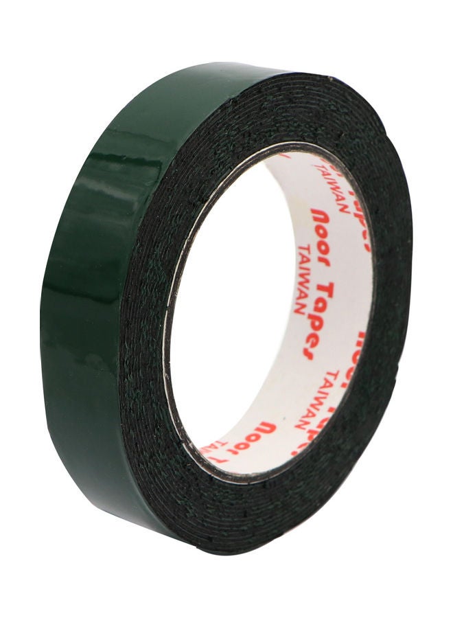 Double   Sided Foam Tape     Green/Black   12 mm x 5 m Green/Black - Image 1