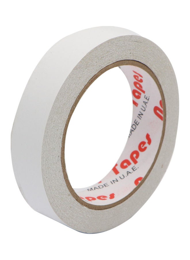Double   Sided Tissue Tape     Clear   24 mm x 25 m White - Image 1