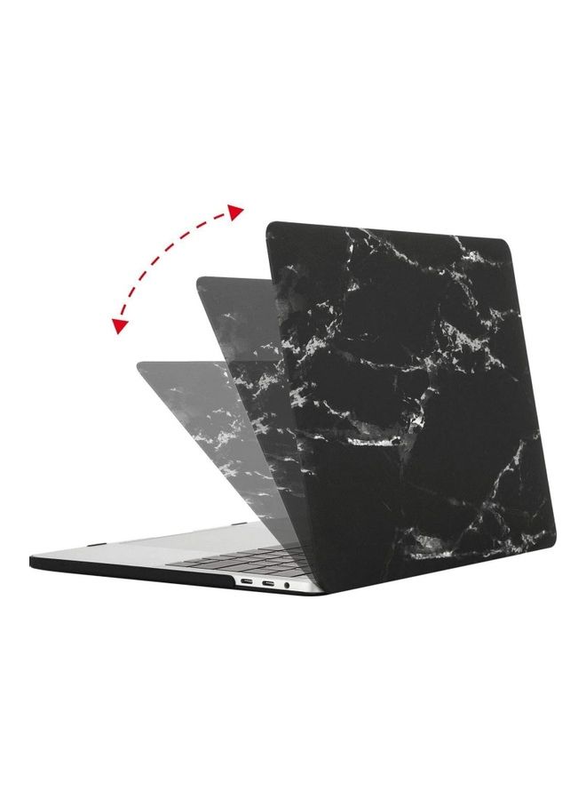 Generic - Protective Case Cover for Apple MacBook Pro 2017, 2018, 2019 13-Inch Black/White - Image 1
