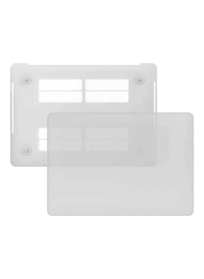 Generic Protective Case Cover with Keyboard for Apple MacBook Pro 13-Inch White  - Image 2