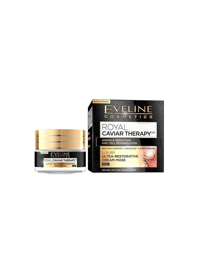 Eveline Royal Caviar Therapy Night Cream-Mask 50ml 