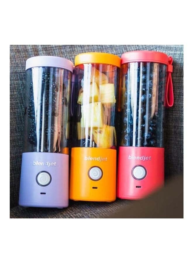 blendjet - V2 Portable Blender | World's Most Powerful 16Oz @22,000 RPM, 6 Stainless Steel Blades, Ice Crasher, USB-C Charging, Leak Proof, Self Cleaning, Safety Features, BPA Free 475 ml 200 W 2-ORANGE - Image 1