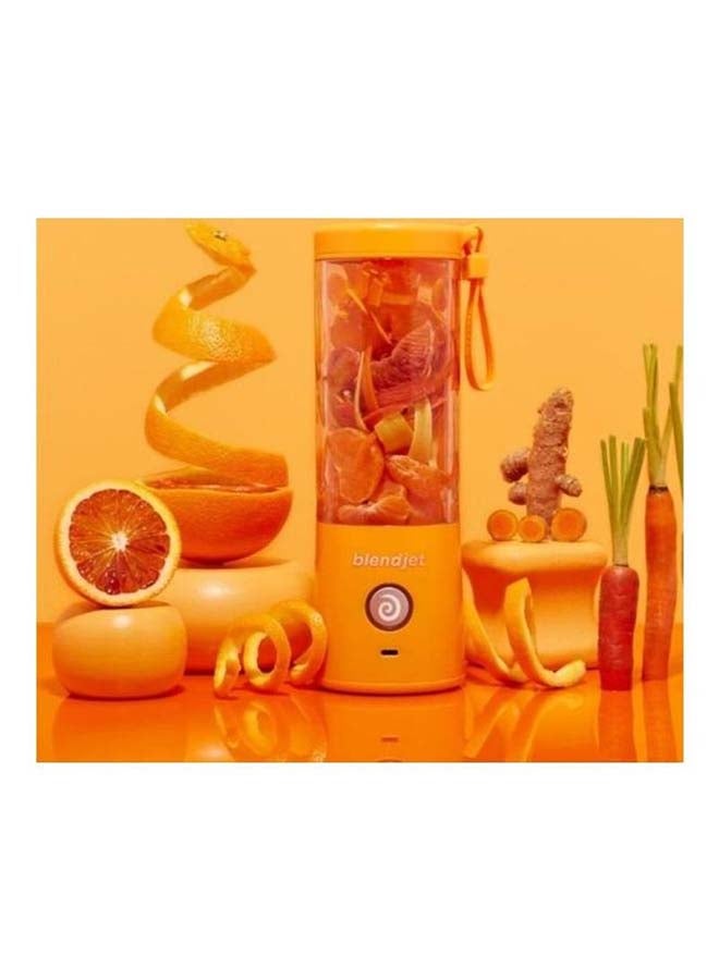 blendjet - V2 Portable Blender | World's Most Powerful 16Oz @22,000 RPM, 6 Stainless Steel Blades, Ice Crasher, USB-C Charging, Leak Proof, Self Cleaning, Safety Features, BPA Free 475 ml 200 W 2-ORANGE - Image 1