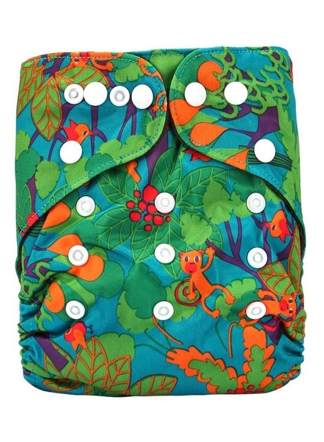 حفاضة قماشية مطبوعة قابلة للغسل - Image 1