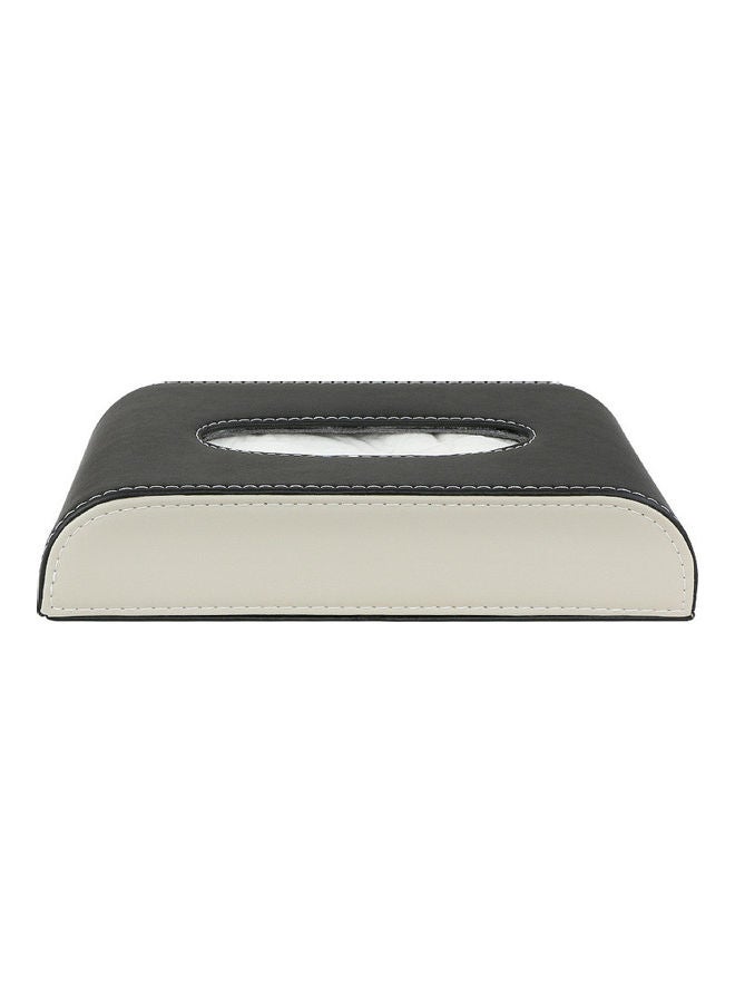 Elegant Tissue Holder Leather Case For Car