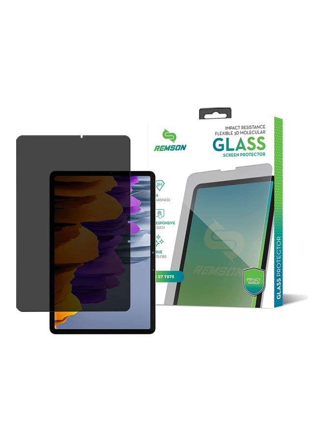 Remson Impact Resistance Privacy Screen Protector For Samsung Galaxy Tab S7 Black - Image 1