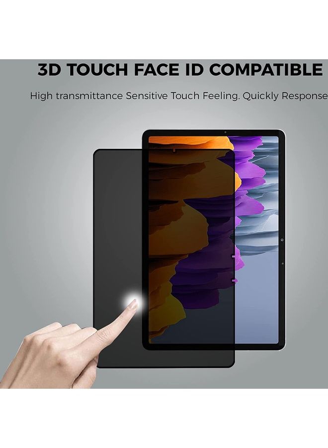 Remson Impact Resistance Privacy Screen Protector For Samsung Galaxy Tab S7 Black - Image 2