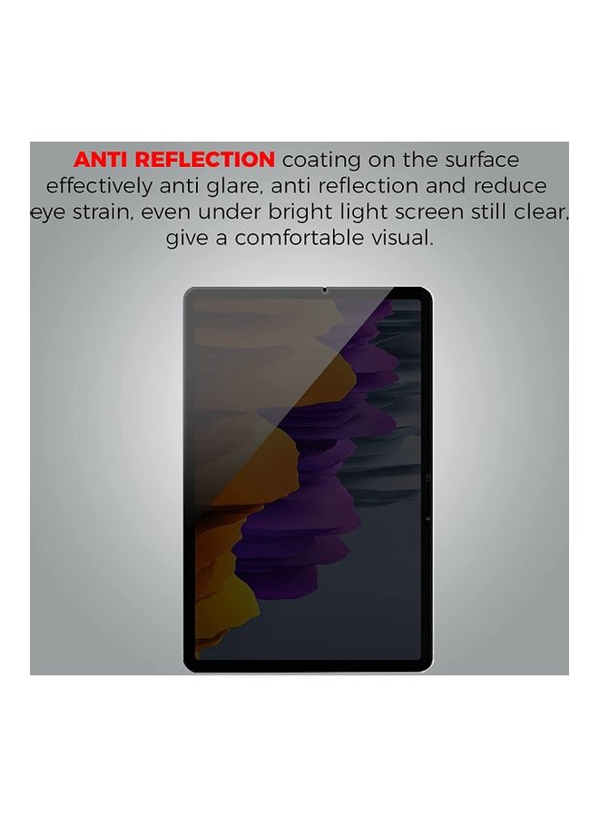 Remson Impact Resistance Privacy Screen Protector For Samsung Galaxy Tab S7 Black - Image 3