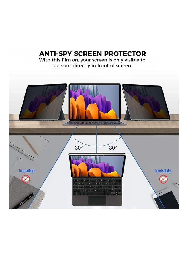 Remson Impact Resistance Privacy Screen Protector For Samsung Galaxy Tab S7 Black - Image 5