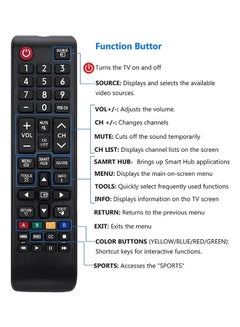 Samsung Remote Control For Samsung LCD And LED TV Black  - Image 3