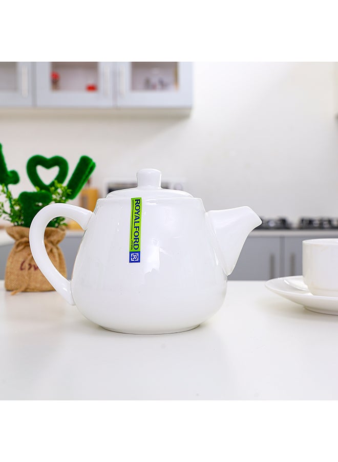 Royalford - Magnesia Tea Pot With Lid White 45x45x26cm - Image 1
