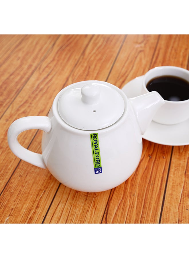 Royalford - Magnesia Tea Pot With Lid White 45x45x26cm - Image 1