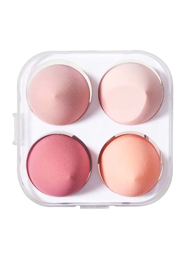 طقم إسفنجات مكياج مكون من 4 قطع متعدد الألوان - Image 1